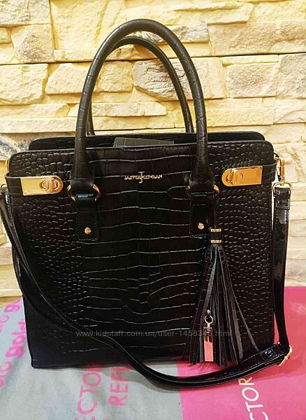 Сумка-шоппер шкіряна jasper conran