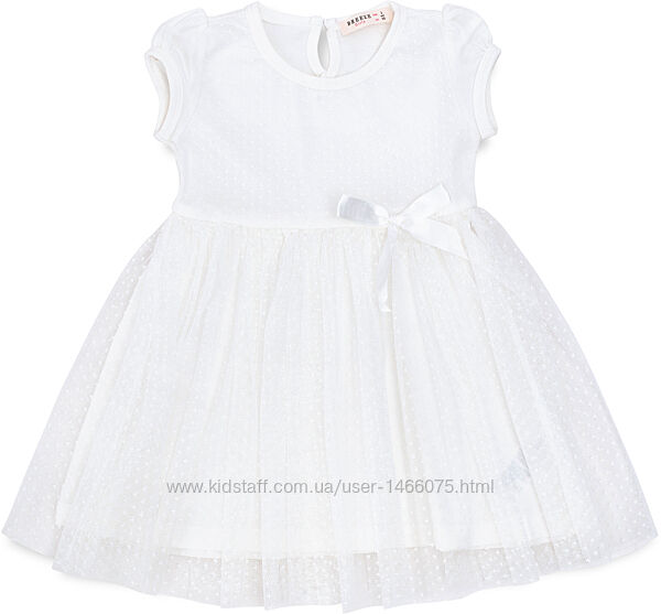 Нарядна ніжна ажурна сукня з бантом для дівчинки. 98 - 128см. pink / cream 