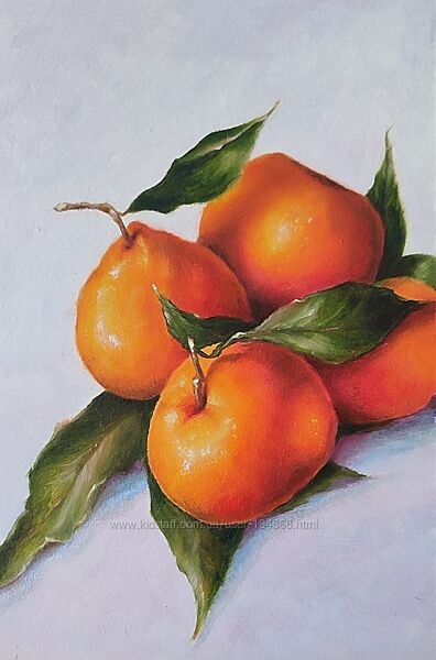 Картина олією Мандарини