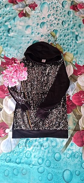 Худі з паєтками