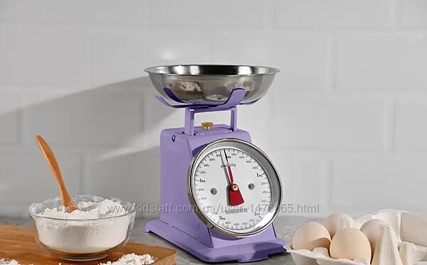 Bergner 488445 Retro механічні кухонні ваги в ретро стилі до 5 кг
