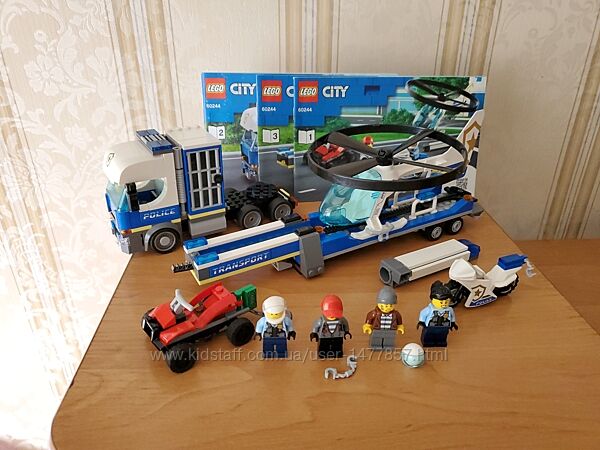 Лего, LEGO, Сіті, Сити, City, Космодром, Полиция 60080,60244