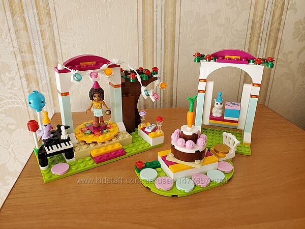 LEGO, Лего, Френдс, Friends, Лимузин, День рождение, 41110,41107