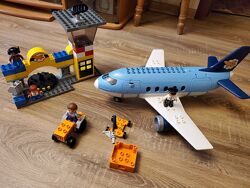 Лего, lego , Дупло, DUPLO, аэропорт, самолет, машины,10957,5595