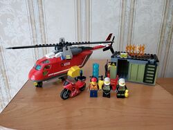 LEGO, Лего, City, Сити, Пожежна, гвинтокрил,60002, 60107,60214,60108