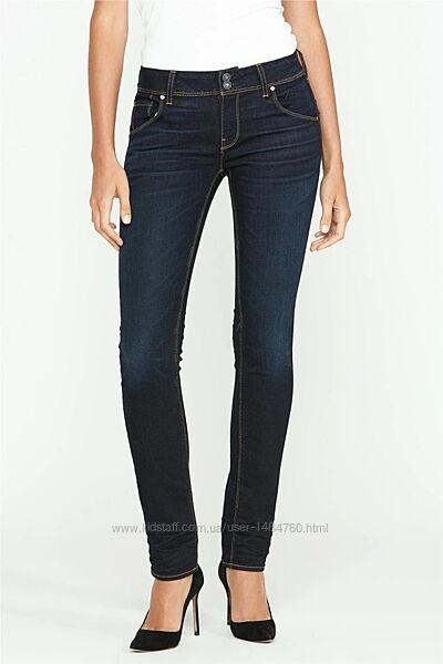 Классические джинсы темно синие skinny Easy