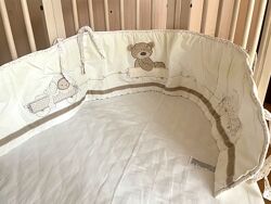 Захисні бортики бампер на дитяче ліжко Mothercare