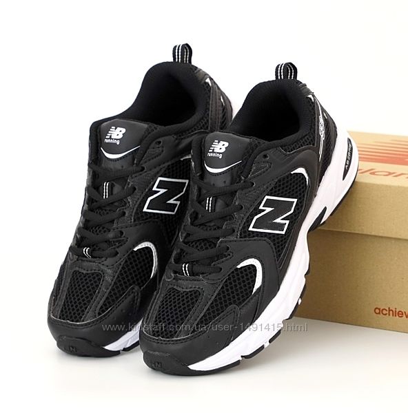 Женские кроссовки New Balance 530. Black. Унисекс. Нью Беленс.