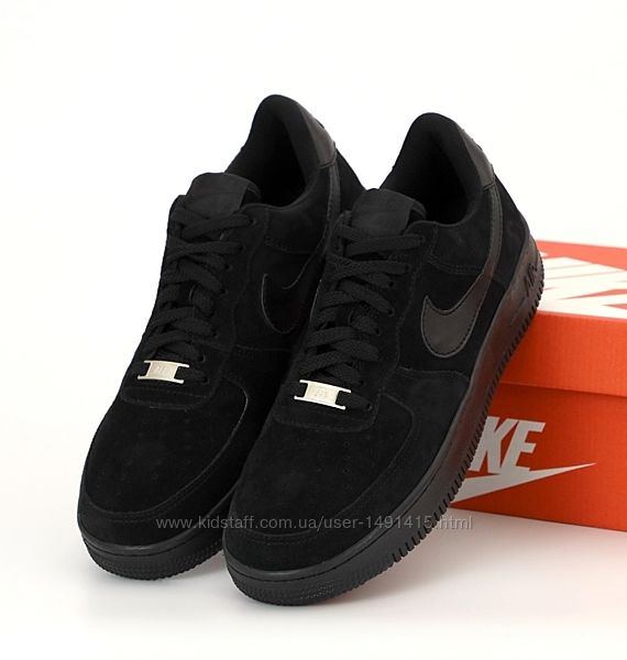 Мужские кроссовки Nike Air Force 1 Low. Black.