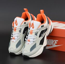 Женские кроссовки Nike M2K Tekno. Grey Orange
