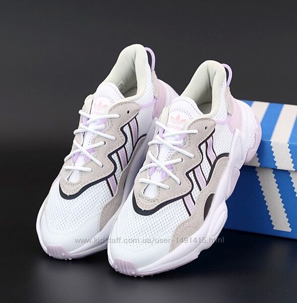 Женские кроссовки Adidas Ozweego. White