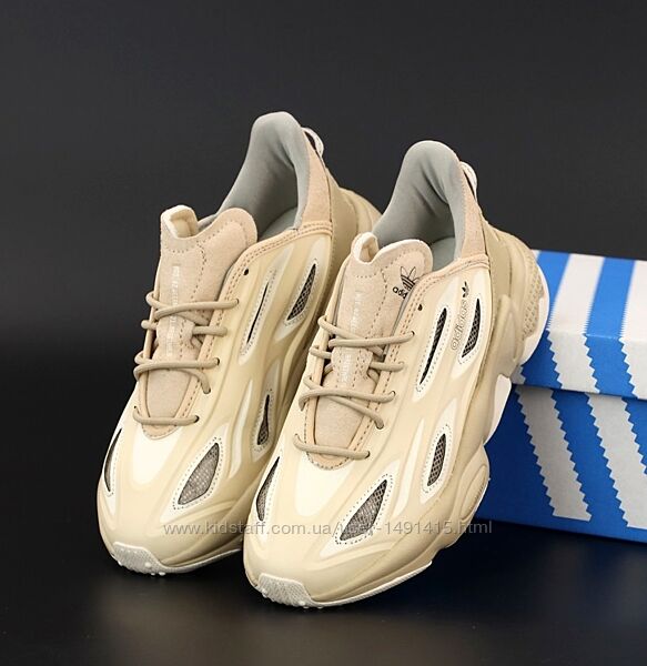 Женские кроссовки Adidas Ozweego Celox. Унисекс. Beige