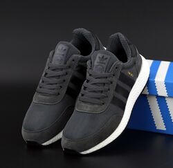 Мужские кроссовки Adidas Iniki Boost. Grey