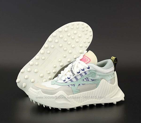 Женские кроссовки Off-White. Beige Grey.