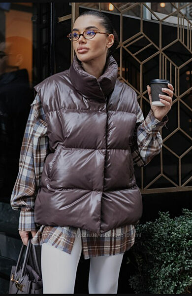 Жіночий модний жилет на кожен день. Женский трендовый жилет на каждый день.