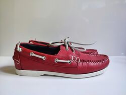 кожаные туфли лоферы топсайдеры Ralph Lauren / 40р