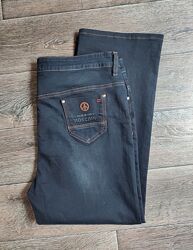 джинсы стрейч від Moschino jeans батал / наш 52-54рр см. замеры