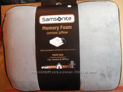 Ортопедическая подушка с памятью Samsonite  38х29х5 см Новая