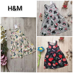 H&M платье р 92-140 сарафан