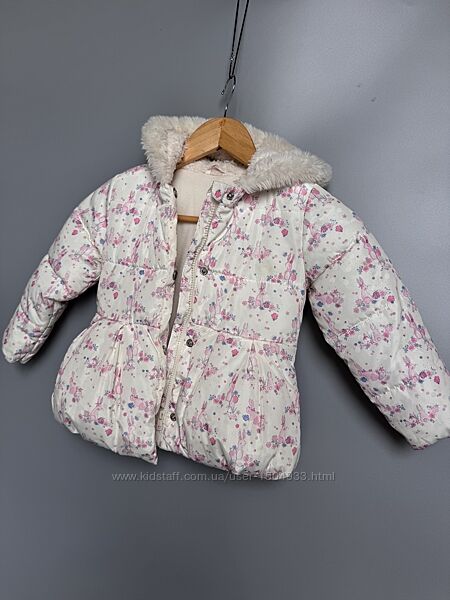 Рожева курточка нова на дівчинку 2/3 роки