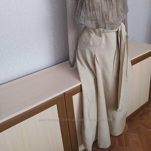Verse, вискоза- лен, юбка в стиле rundholz