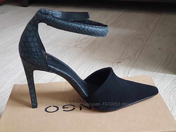 Туфли замшевые Mango р.37