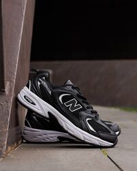 р.36,40,42,43 Кроссовки  New Balance 530 Black White NB137 унисекс