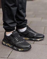 р.42, 45 Кроссовки Premiata Mick Black PR001