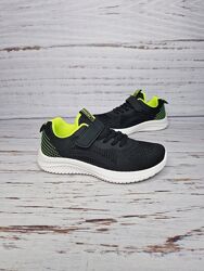 р.32 Кроссовки унисекс Apawwa Z397 black-green