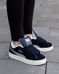 р.36-41 Кроссовки Puma Suede XL Dark Blue White PM031