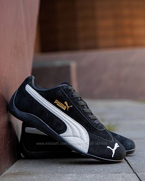 р.38,39 Кроссовки Puma Speedcat Black White PM032