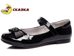 р.33, 35 Туфли Сказка R528834315BKP Black бант  