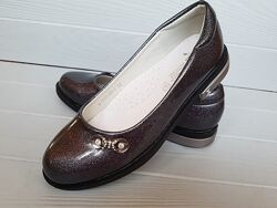 р.33,34,36,37 Туфли Tom. m 3750C Silver