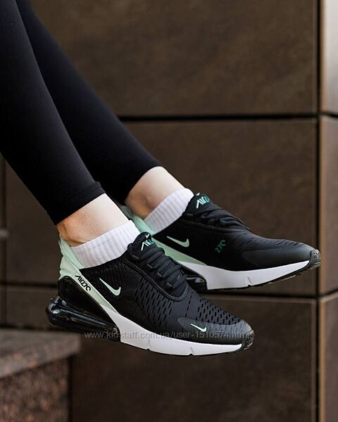 р.38, 39 Кроссовки Nike Air Max 270 Black White Mint NK301
