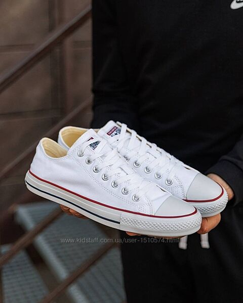 р.38-44 Кеды Converse Chuck Taylor All Star White CN001