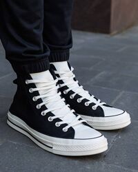 р.37-44 Кроссовки унисекс Converse Chuck Taylor Classic Black High CN002