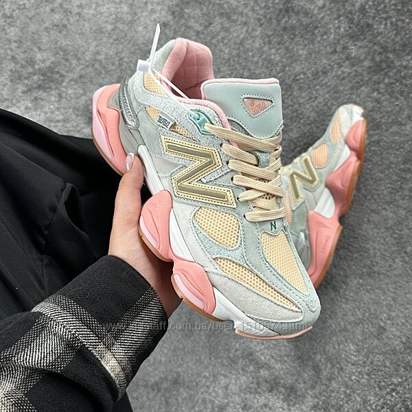 Р.36-41 кроссовки new balance 9060 joe freshgoods grey артикул 0545