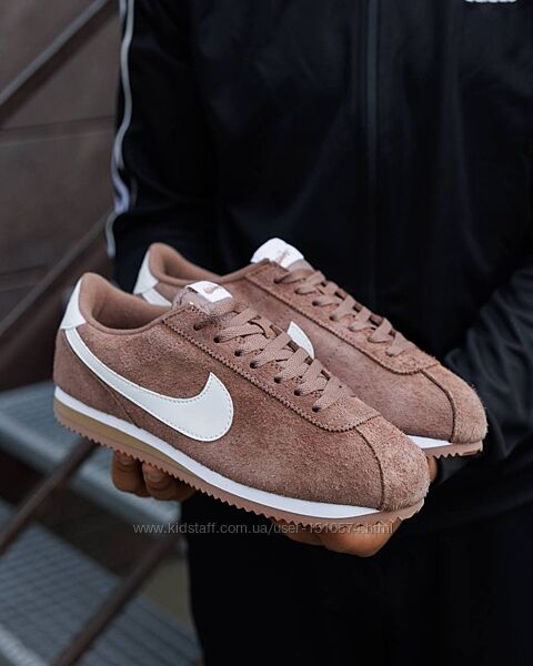 р.38-45 Кроссовки Nike Cortez Brown White NK319