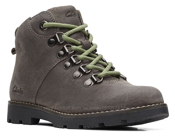 р.33.5, 34,35,36, 37.5, 38,39 Clarks женские  кожаные ботинки оригинал