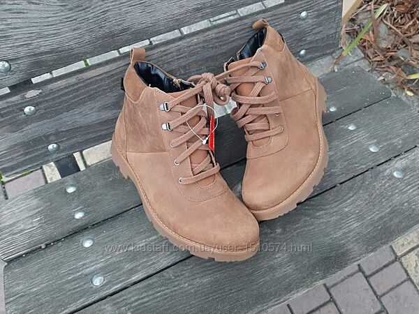 р.31, 37, 37.5, 38 Clarks детские кожаные демисезонные ботинки оригинал