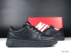 р.36, 39 Кроссовки Nike Air Force черные Артикул KS 12532