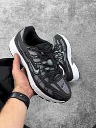 Р.42, 44,45 кроссовки nike p-6000 black grey white артикул 0552