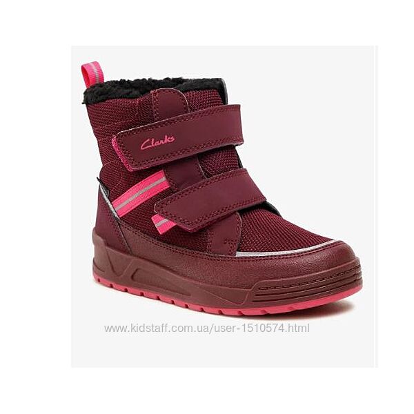 р.26, 27.5, 31 ,37, 37.5, 38 Clarks  замните детские ботинки оригинал