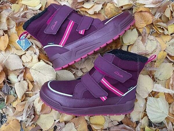 р.26, 27.5, 31 ,37, 37.5, 38 Clarks  замните детские ботинки оригинал