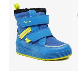 р.27.5 Clarks зимние детские ботинки оригинал