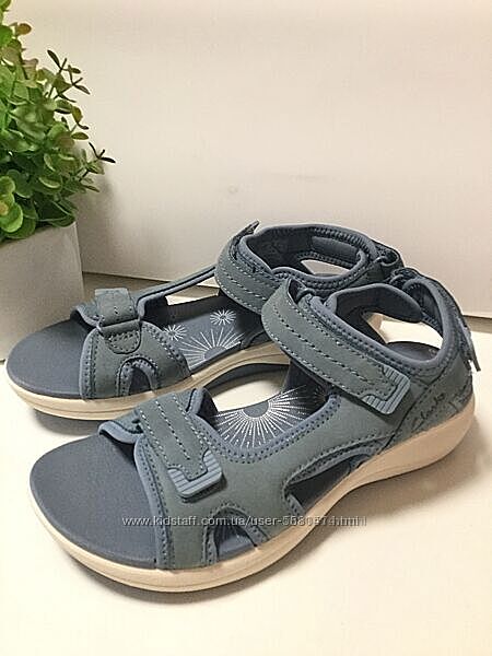 р.38 Clarks женские кожаные сандалии оригинал