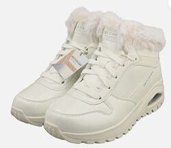 р.40 Skechers женские ботинки кожа  евро-зима оригинал