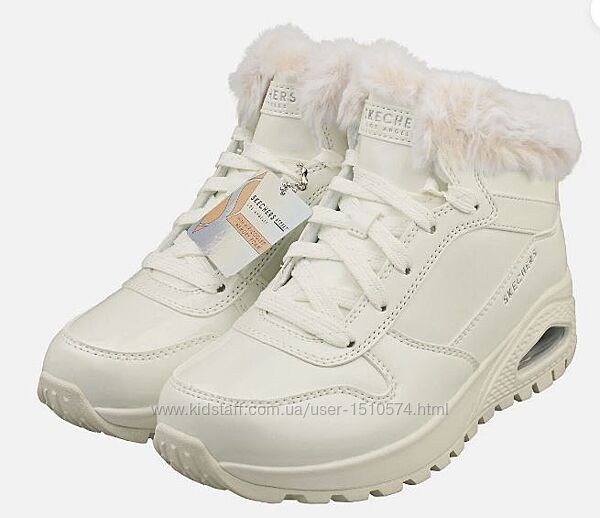 р.40 Skechers женские ботинки кожа  евро-зима оригинал