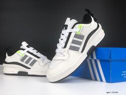 р.37-46 Кроссовки Adidas Forum IE7114 бело/черные Артикул KS 12546