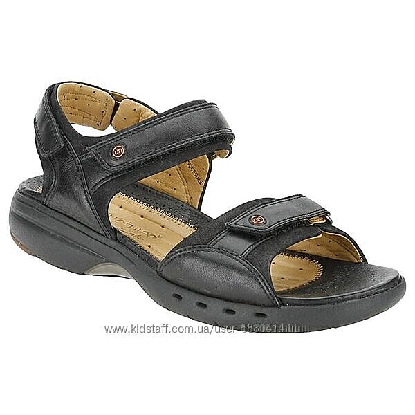 р.41 Clarks спортивные сандалии кожа оригинал
